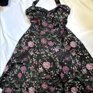 Hot topic halter dress medium